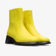 Camper Trisha Ankle Boots Yellow - Womens Singapore YLVNEN-979